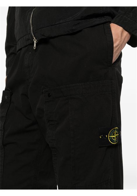 pantaloni 3100007 uomo neri STONE ISLAND | L1S15 3100007 S0298V0029